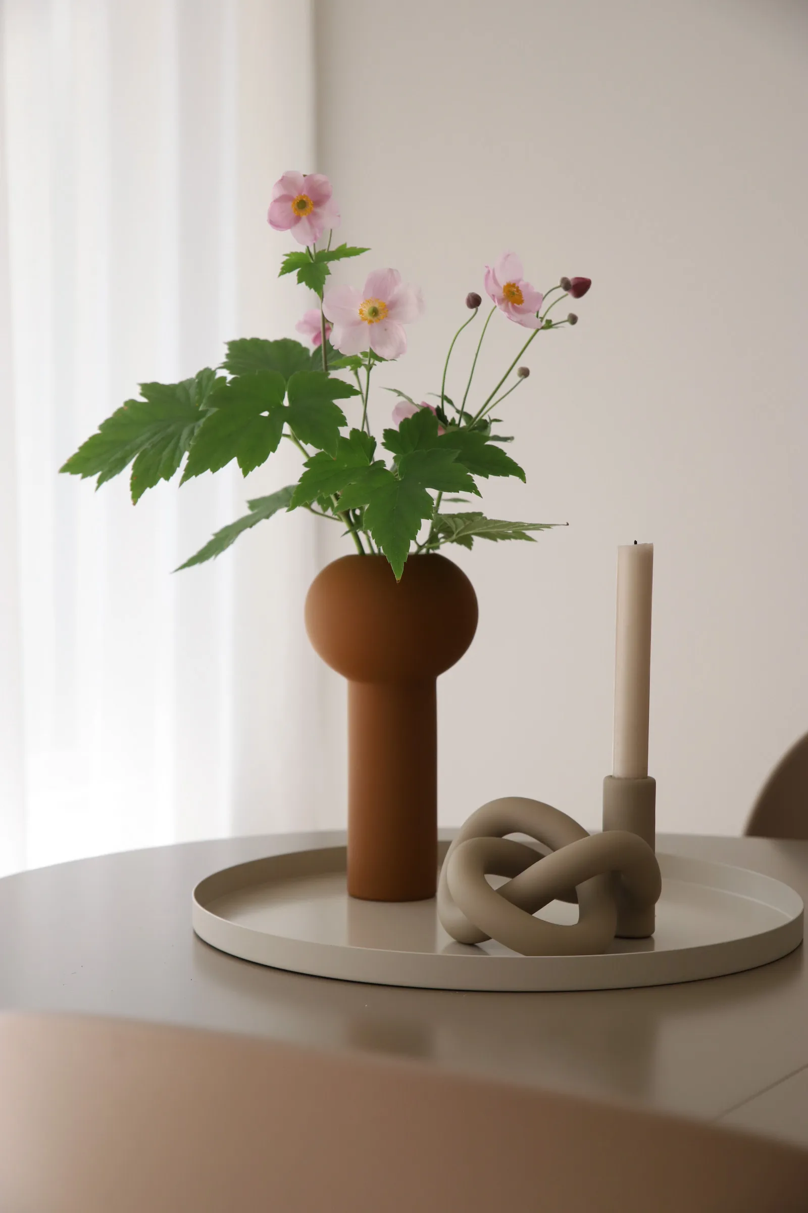 Cooee tarjotin 40 cm, pyöreä, Sand Cooee Design