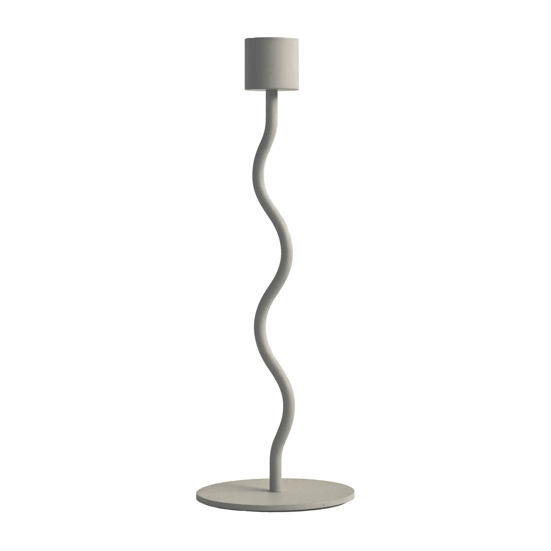 Curved kynttilänjalka 23 cm, Hiekka Cooee Design