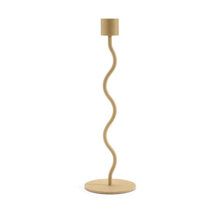 Curved kynttilänjalka 26 cm - Maapähkinä - Cooee Design
