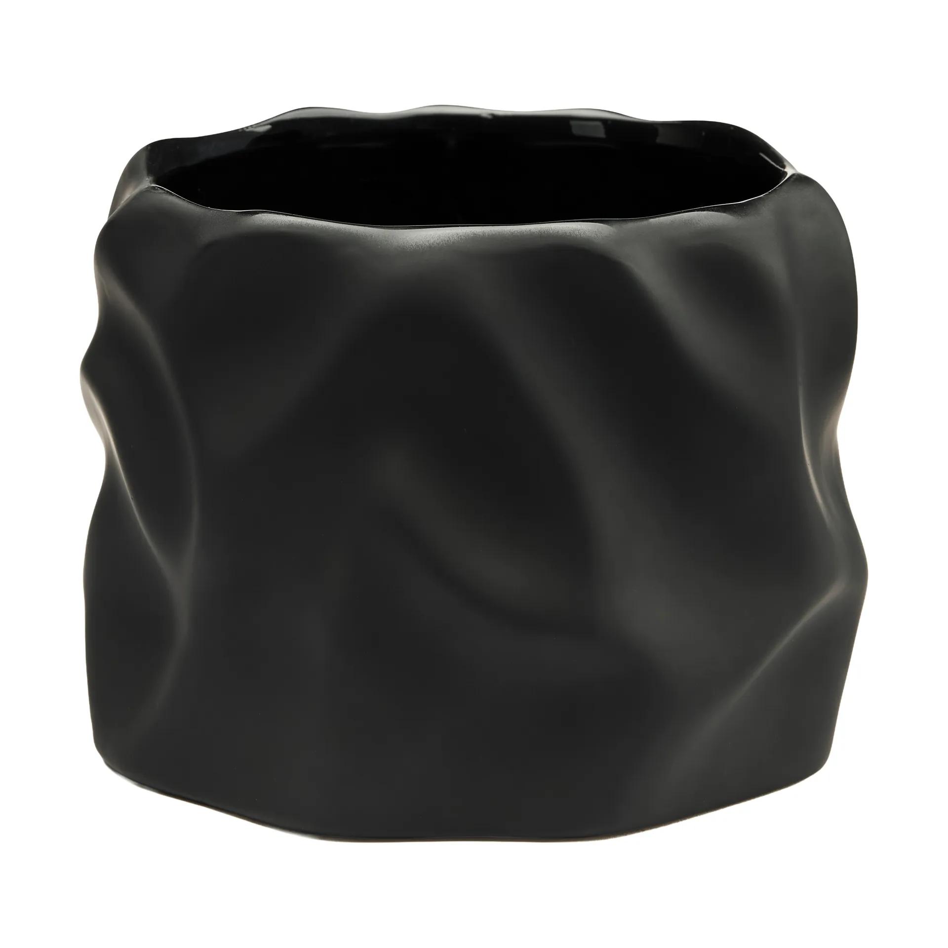 Drift desert kukkaruukku, Black, pieni Ø15 cm Cooee Design