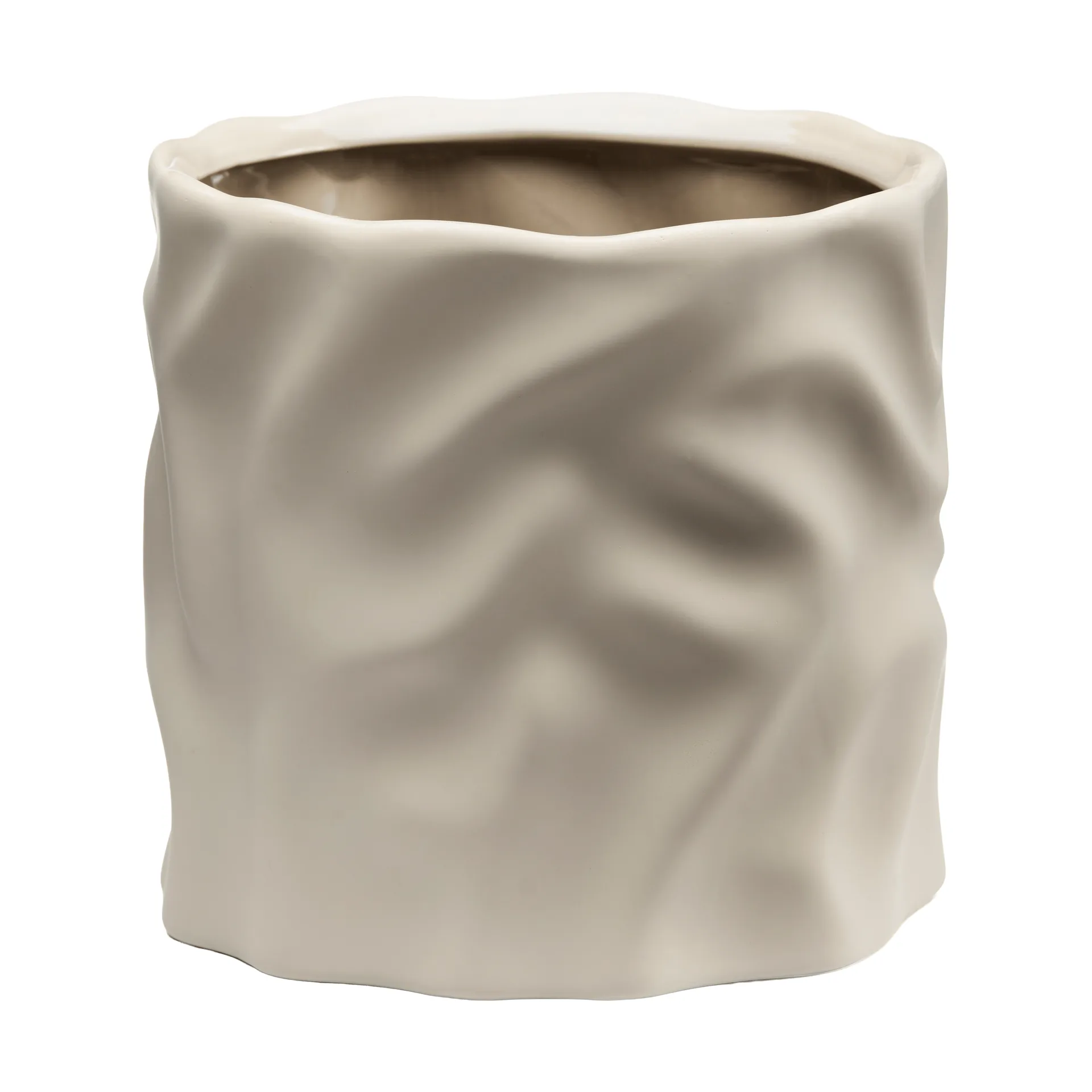 Drift desert kukkaruukku, Hiekka, medium Ø17,5 cm Cooee Design