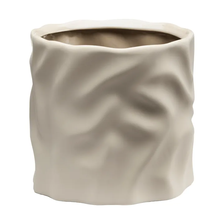 Drift desert kukkaruukku - Hiekka, medium Ø17,5 cm - Cooee Design