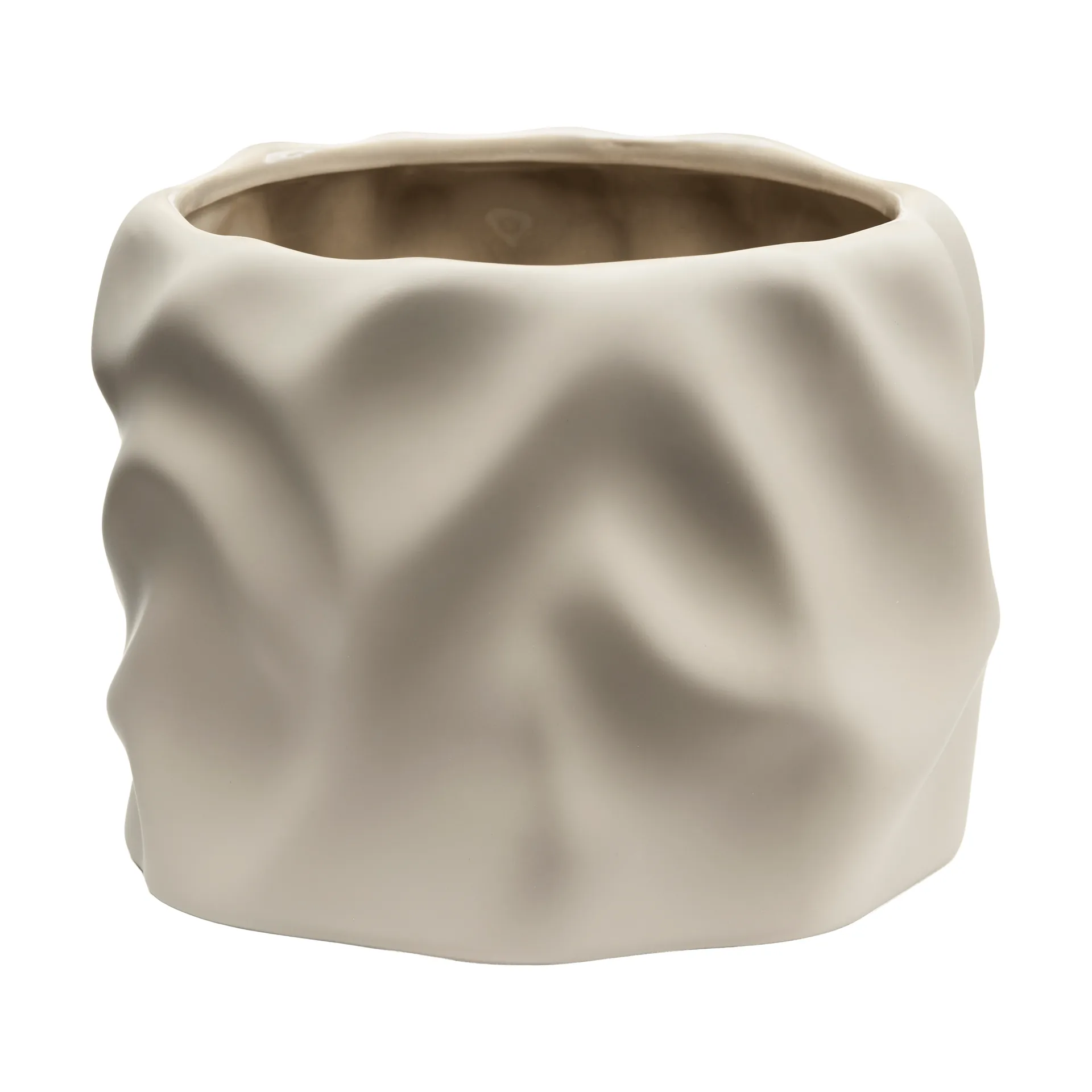 Drift desert kukkaruukku, Hiekka, pieni Ø15 cm Cooee Design