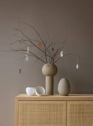 Easter Deco -muna pääsiäiskoriste 4-pakkaus - Cafe au lait - Cooee Design