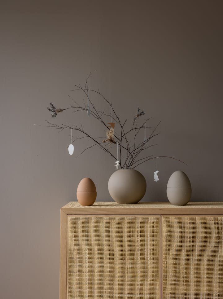 Easter Deco -muna pääsiäiskoriste 4-pakkaus, White Cooee Design