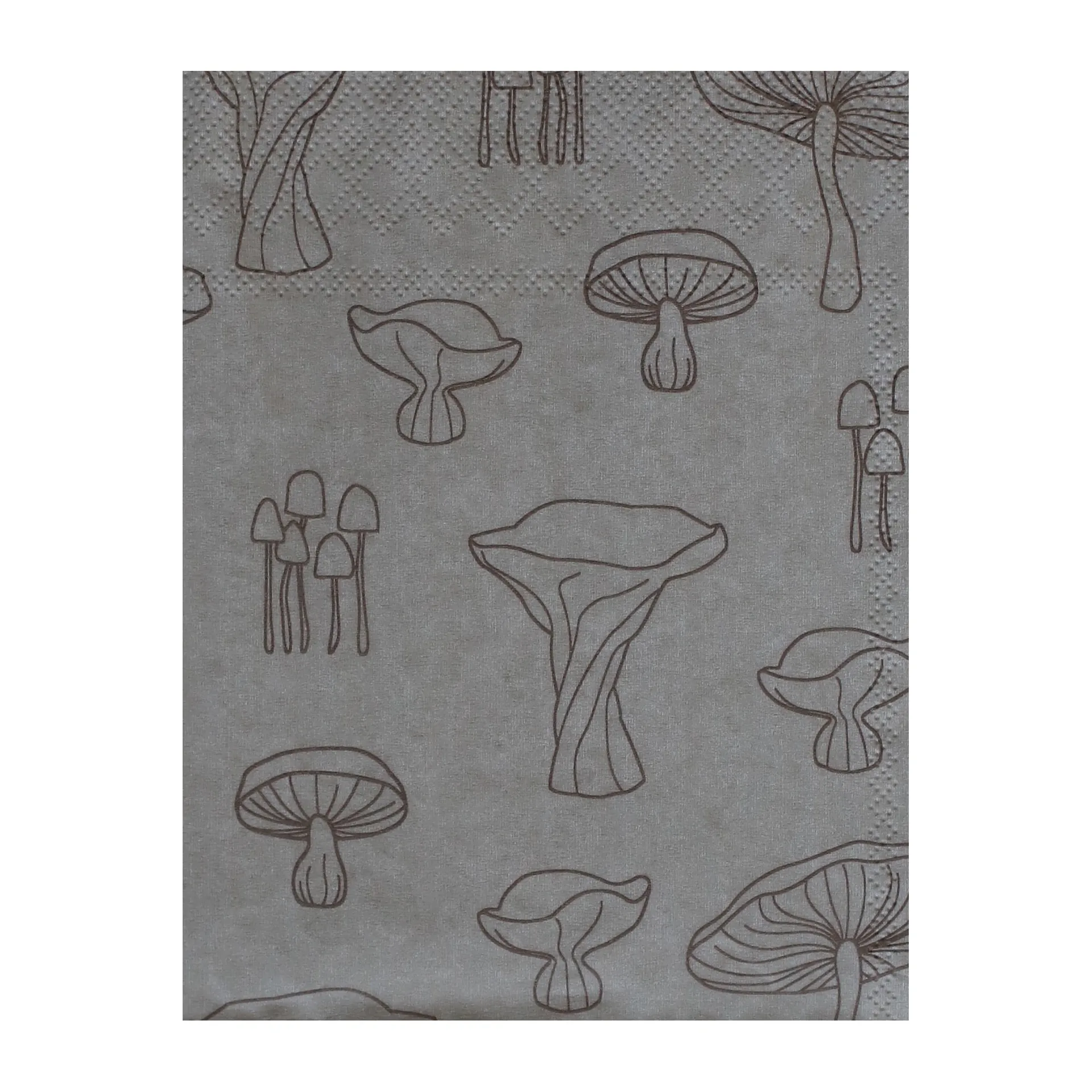Fungi lautasliina 33 x 33 cm 20-pakkaus, Sand-hazelnut Cooee Design