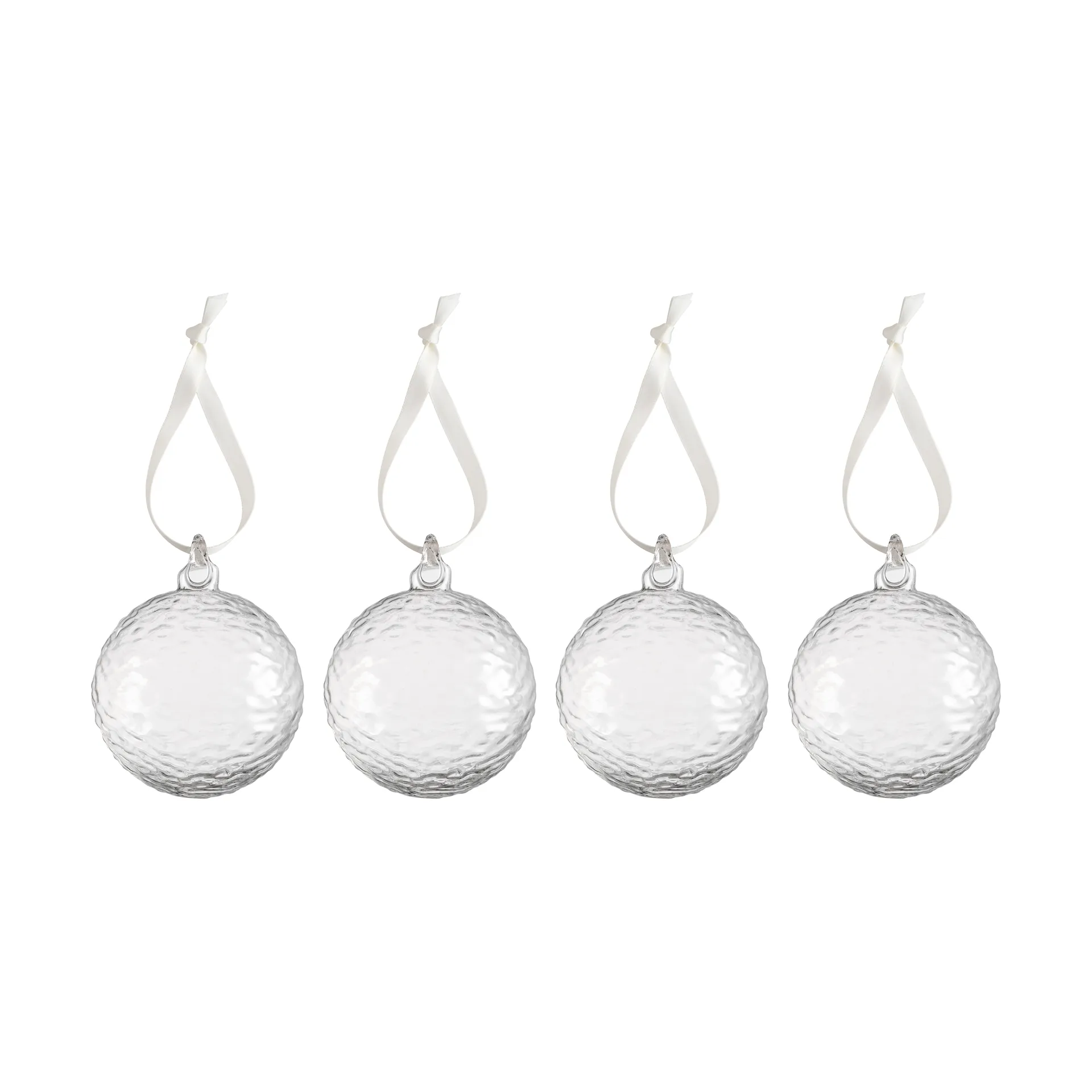 Gry Marble joulupallo Ø8 cm, Clear Cooee Design