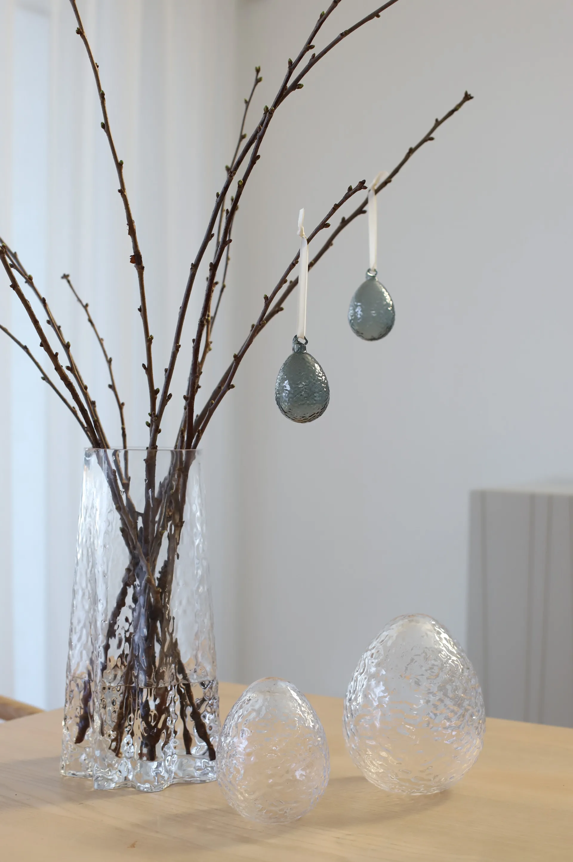 Gry seisova kananmuna 12 cm, Clear Cooee Design