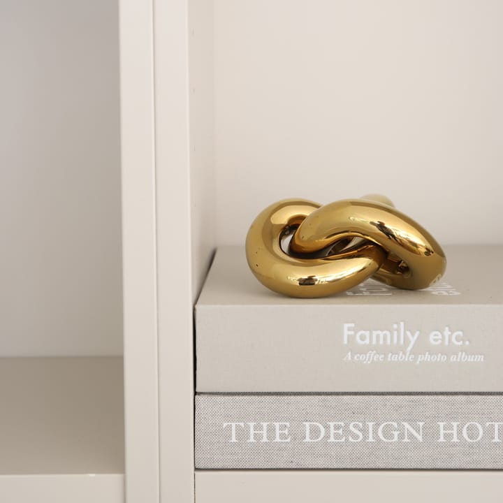 Knot Table small koriste, Light Gold Cooee Design