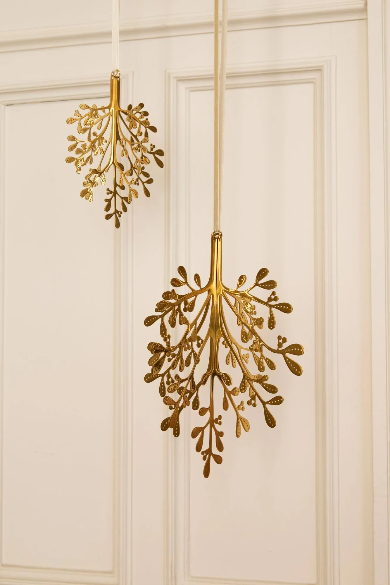 Mistletoe joulukoriste 2 kpl, Messinki 20 cm Cooee Design