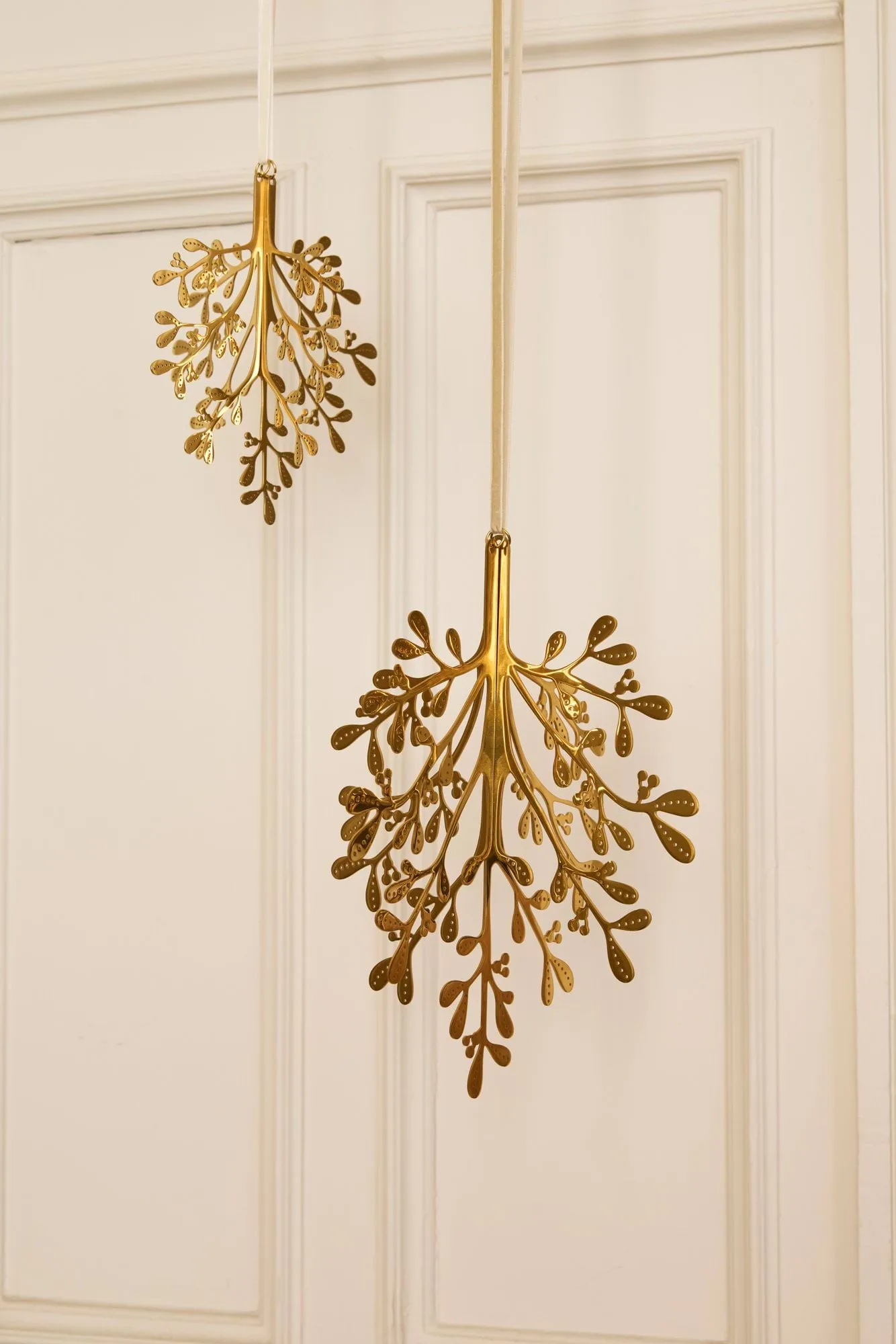 Mistletoe joulukoriste 2 kpl, Messinki, 29 cm Cooee Design