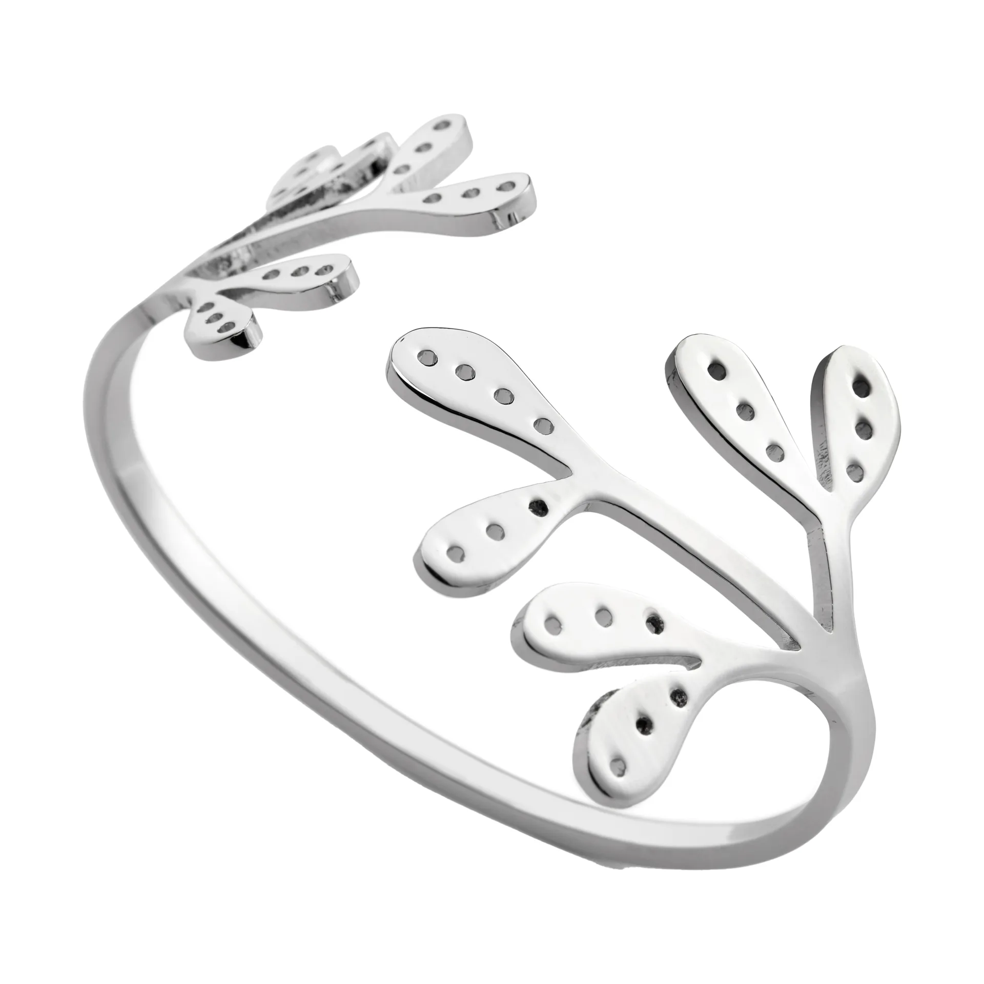 Mistletoe lautasliinarenkaat 2 kpl pakkauksessa, Ruostumatonta terästä Cooee Design
