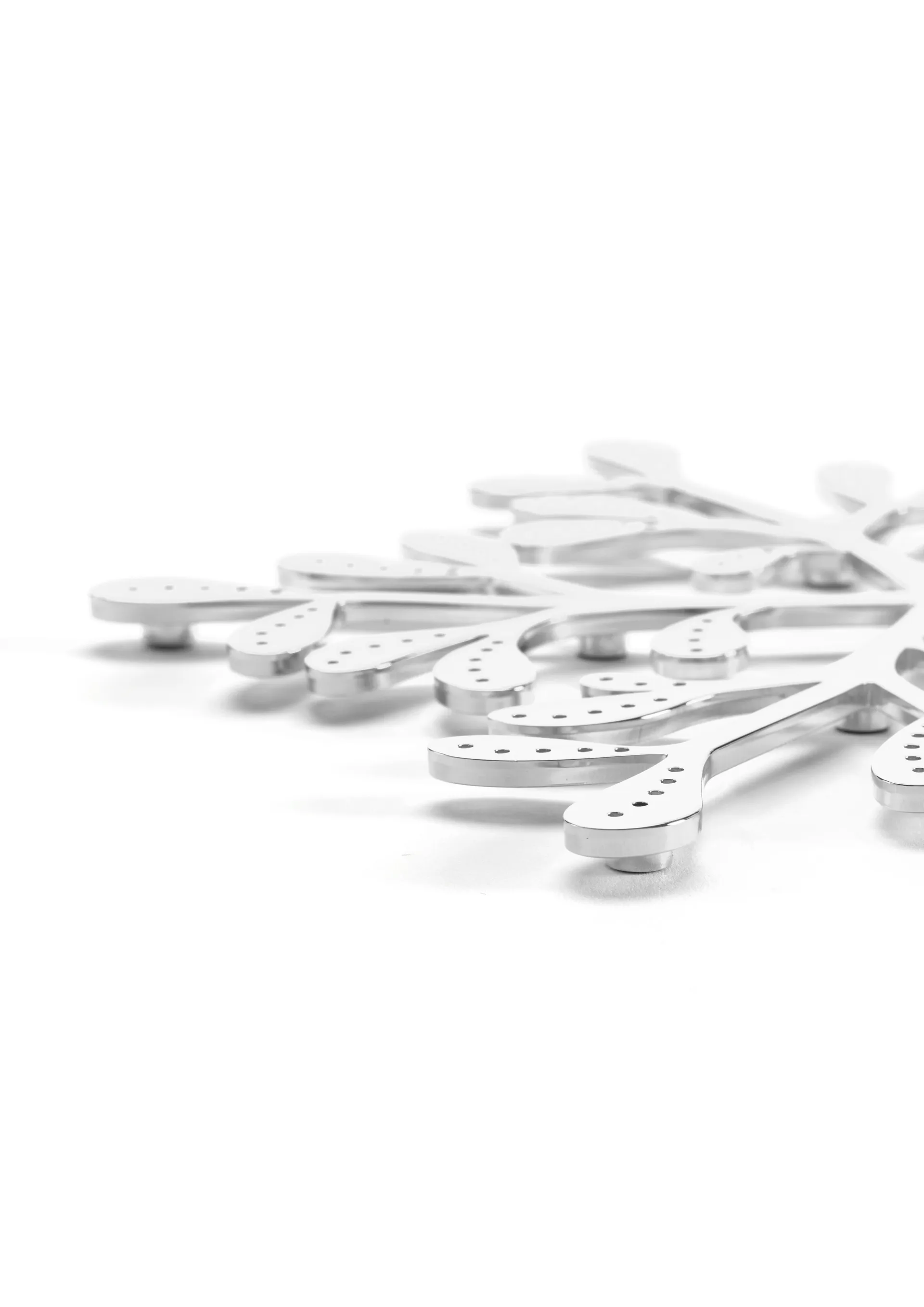 Mistletoe pannunalunen Ø20 cm, Ruostumaton teräs Cooee Design