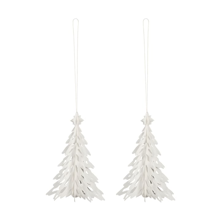 Paper Pinetree koriste ripustettava. 2 kpl - Luonnollinen - Cooee Design