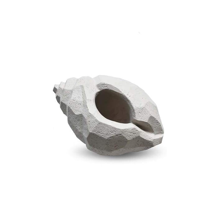 The Pear Shell -veistos 16 cm, Limestone Cooee Design