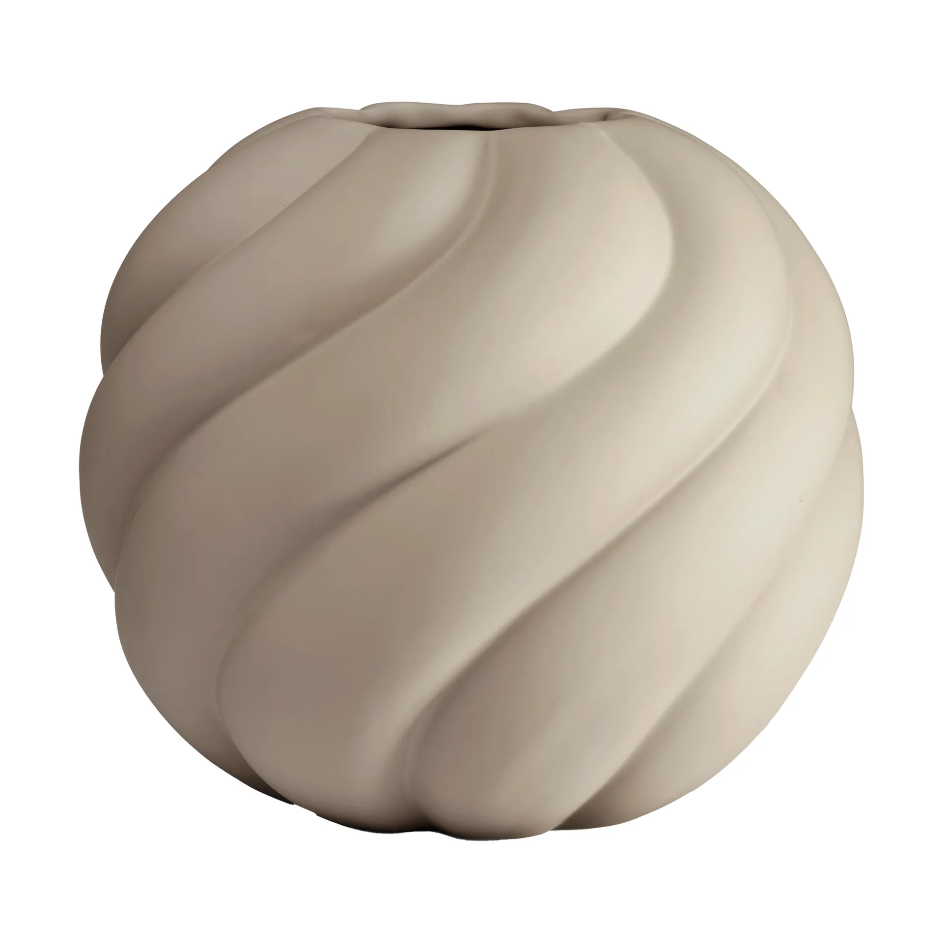 Twist ball maljakko 20 cm, Sand Cooee Design