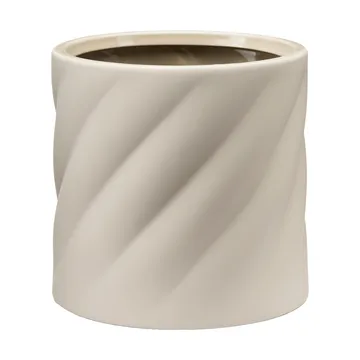 Twist kukkaruukku - Hiekka, medium Ø19 cm - Cooee Design