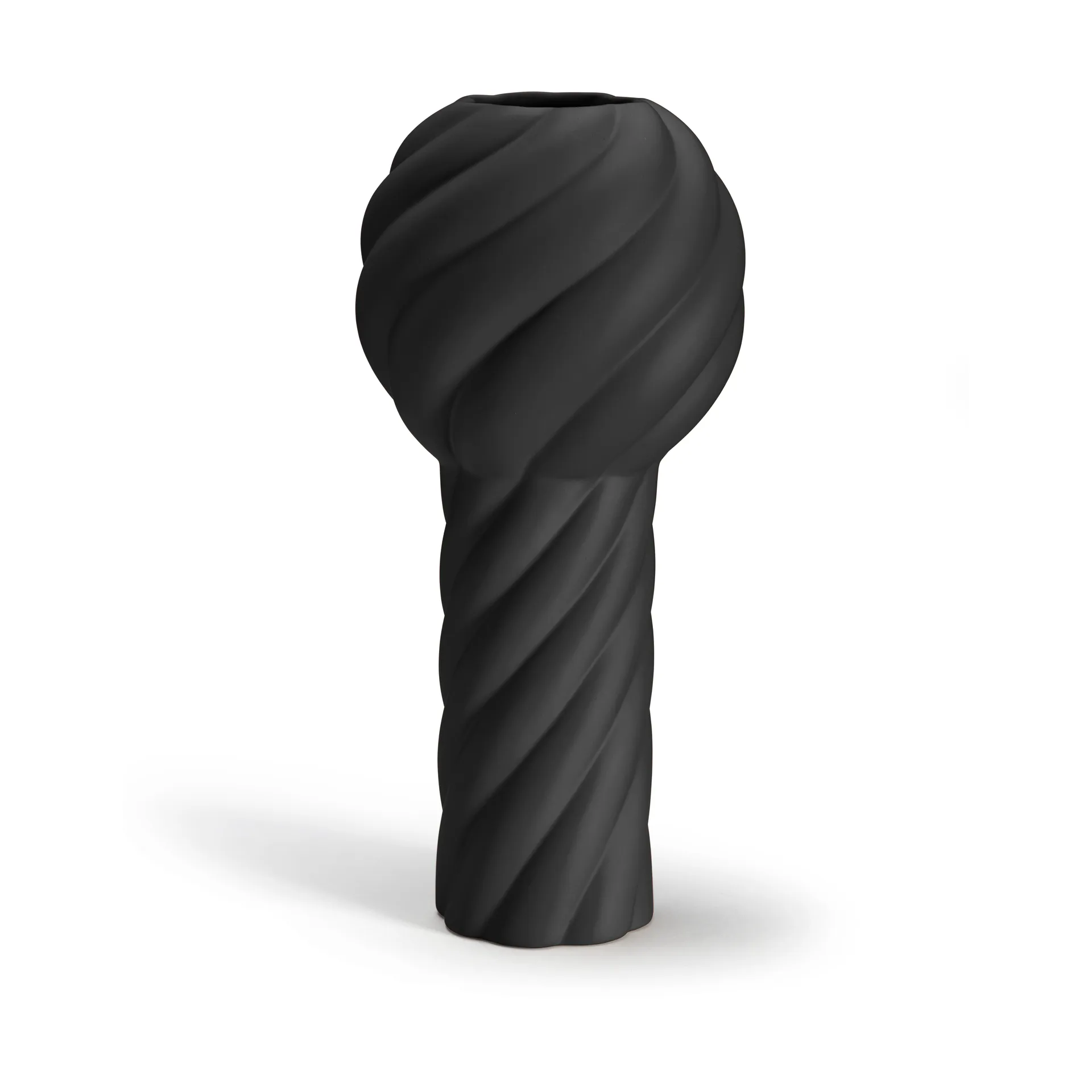 Twist pillar maljakko 34 cm, Black Cooee Design