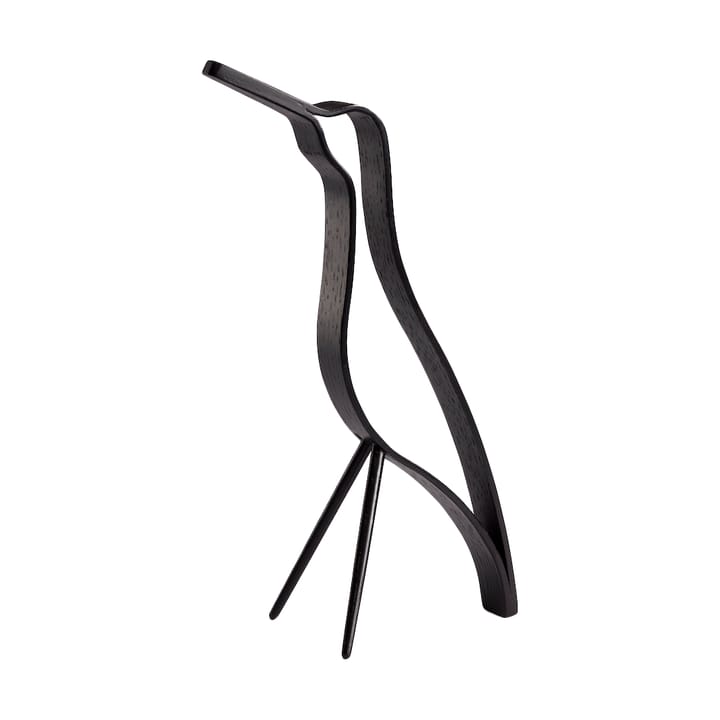 Woody Bird korkea 18 cm - Black stained oak - Cooee Design