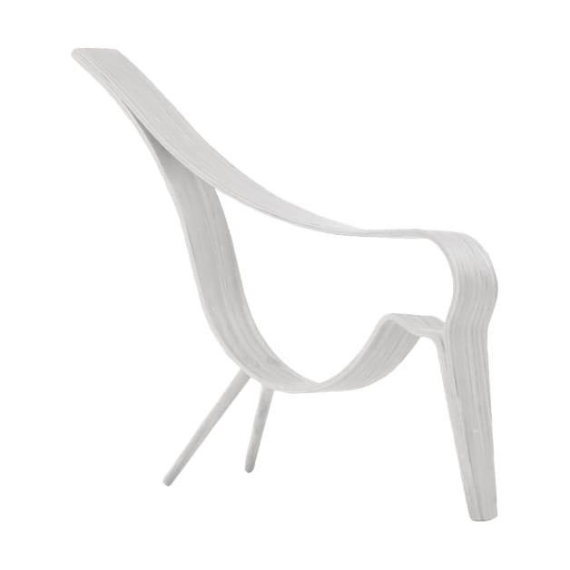 Woody Bird medium - Valkoinen - Cooee Design