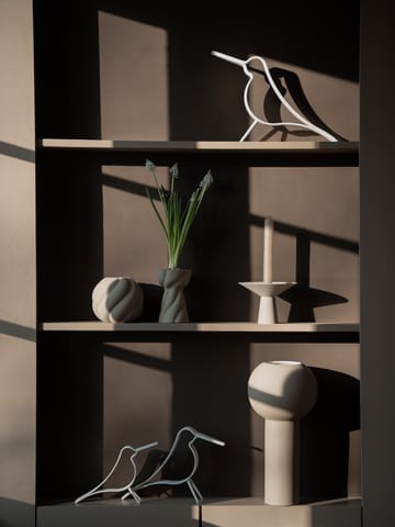 Woody Bird suuri - Valkoinen - Cooee Design