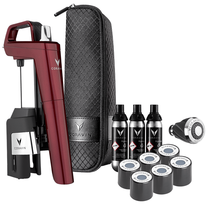 CORAVIN Timeless Six Viinijärjestelmä - Burgundy - Coravin