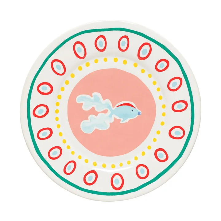 Summer Bliss lautanen - Guppy, Ø22 cm - Costa Nova