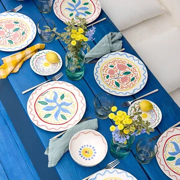 Summer Bliss ruokalautanen - Capri, Ø24 cm - Costa Nova