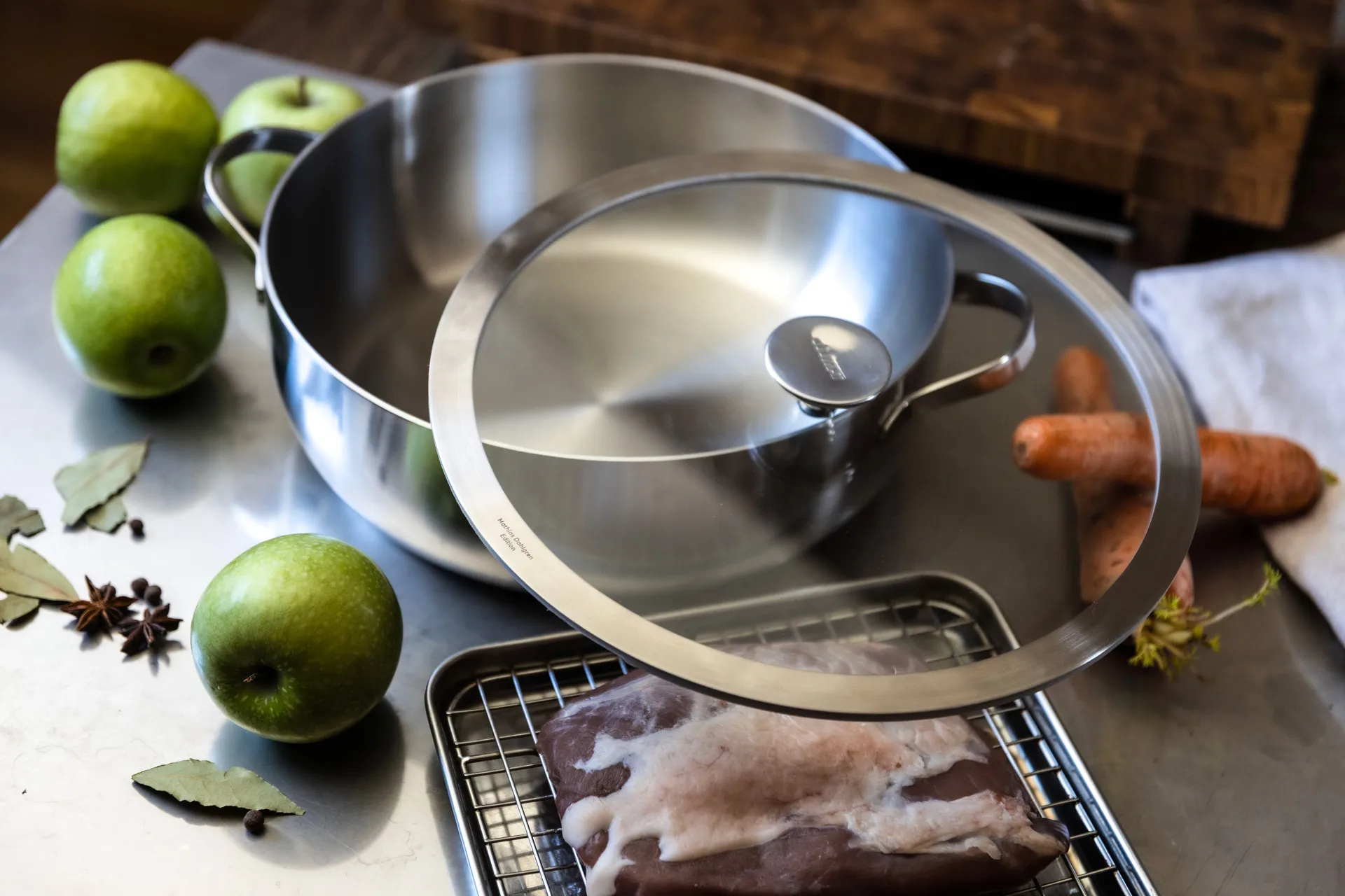 Culimat traktori­pannu, Ruostumaton teräs, Ø30 cm Culimat