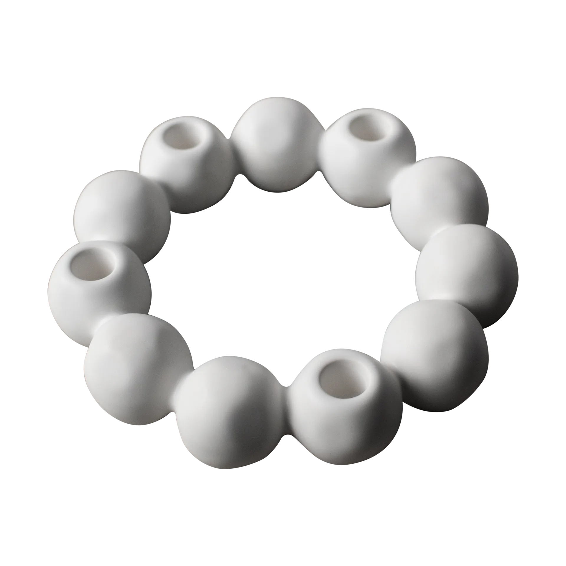 Bright kynttilänjalka Ø27 cm, White DBKD