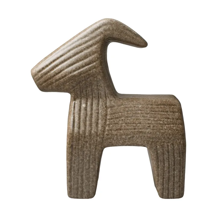 Bruse joulu pukki - Beige, pieni 14,5 cm - DBKD