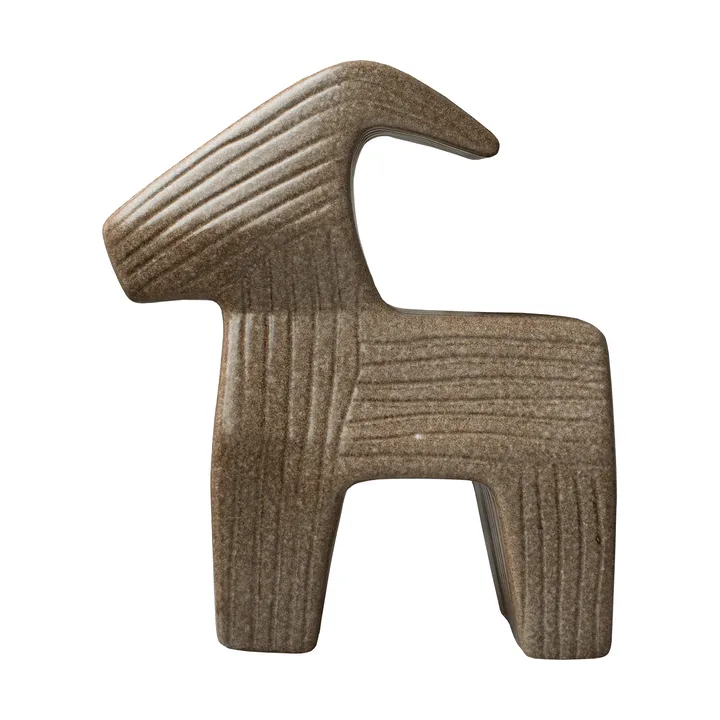 Bruse joulu pukki - Beige, suuri 20 cm - DBKD