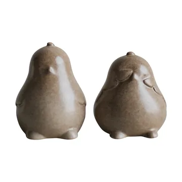 Chubby chicken pääsiäiskoriste 2-pack - Beige - DBKD