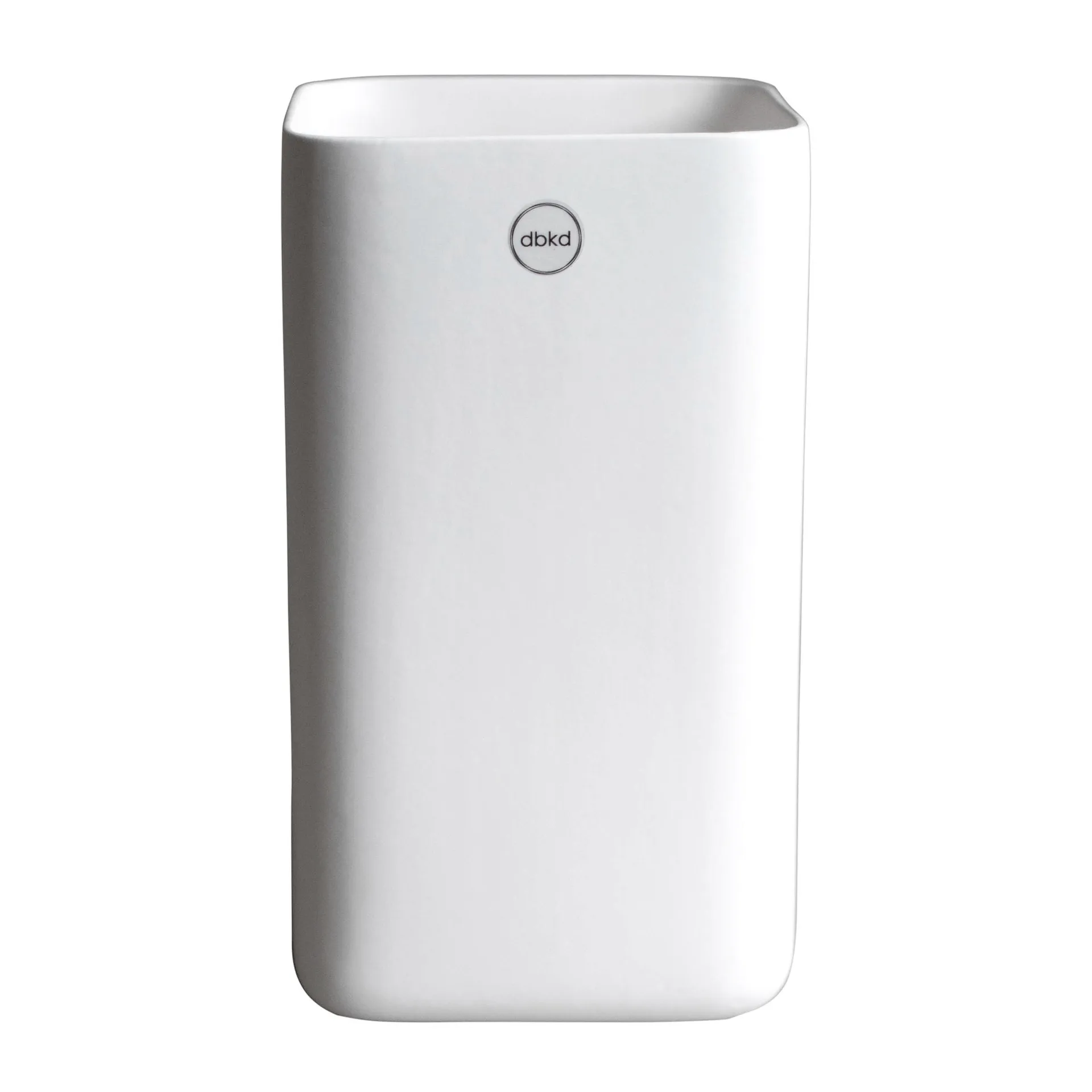 Cube ruukku large Ø 13 cm, Matte white DBKD