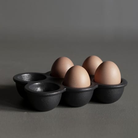 Egg Tray -kananmunateline, Cast iron DBKD