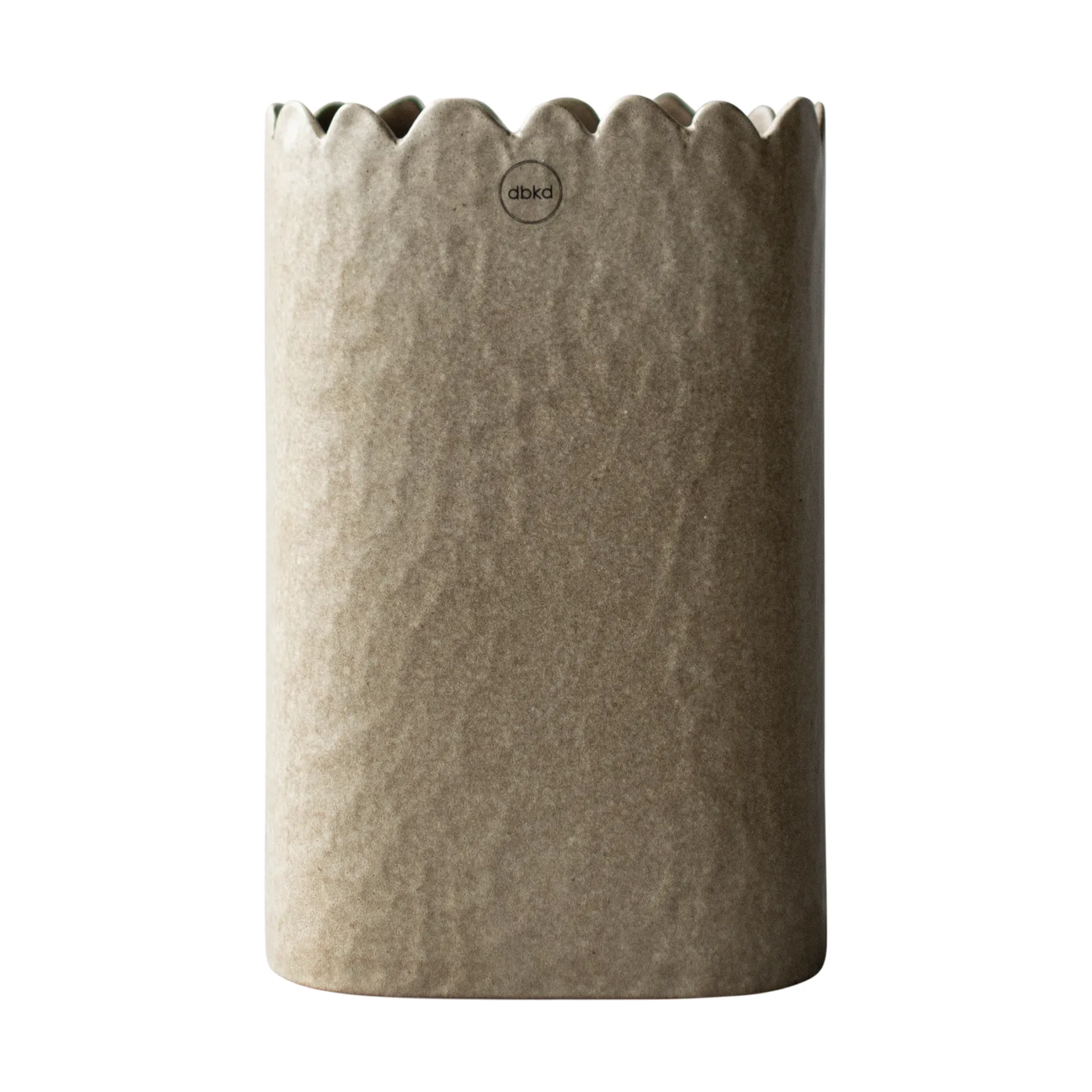 Flowery maljakko 20 cm, Beige DBKD