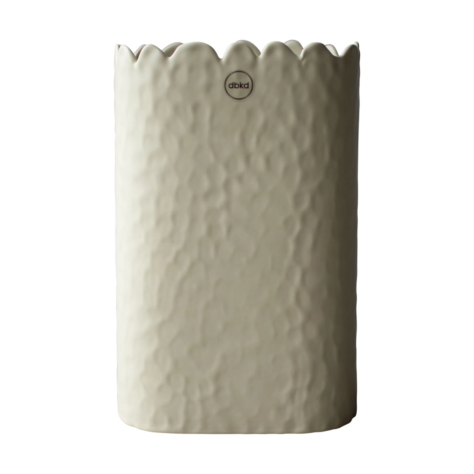 Flowery maljakko 20 cm, Creme  DBKD