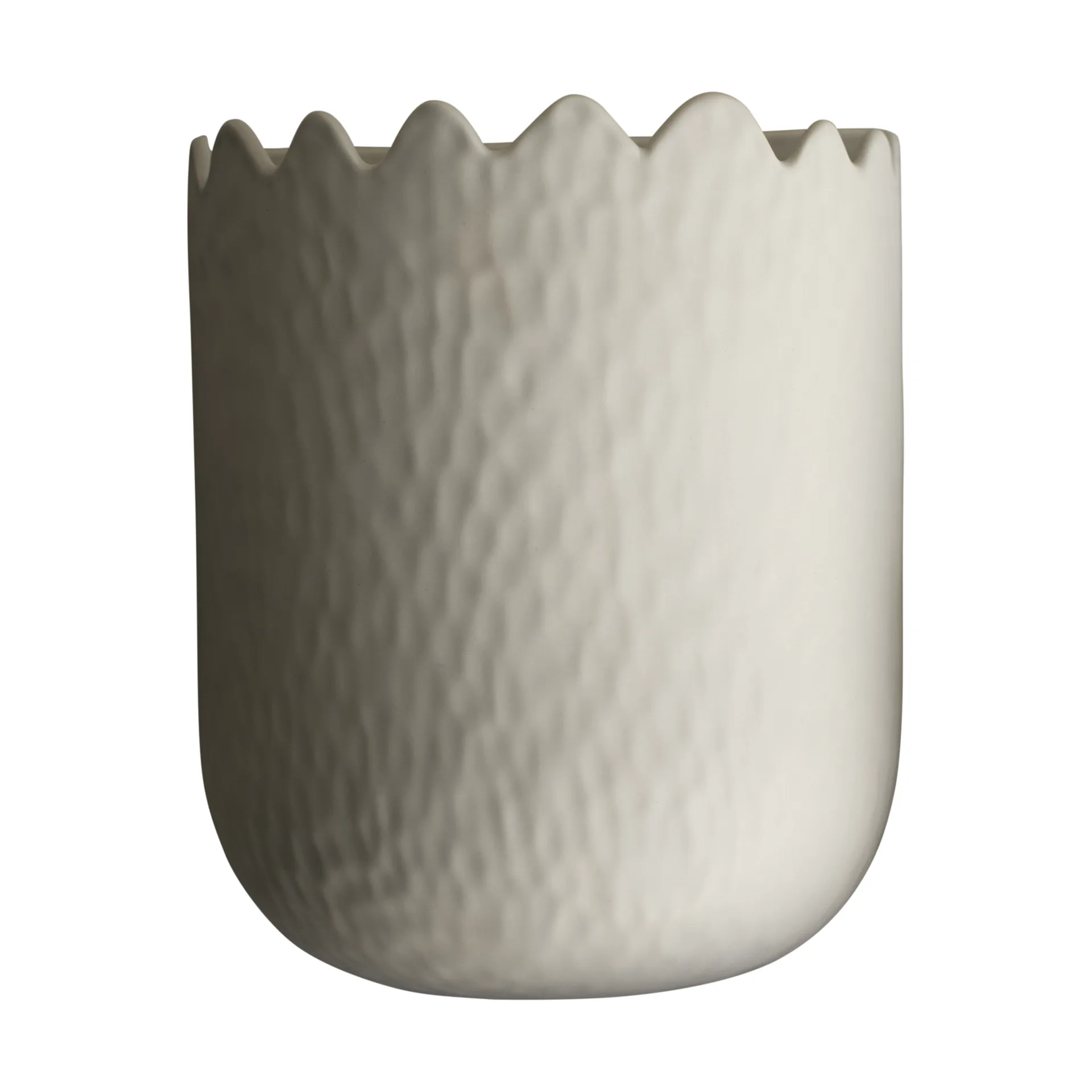 Flowery seinäruukku 24 cm, Creme  DBKD