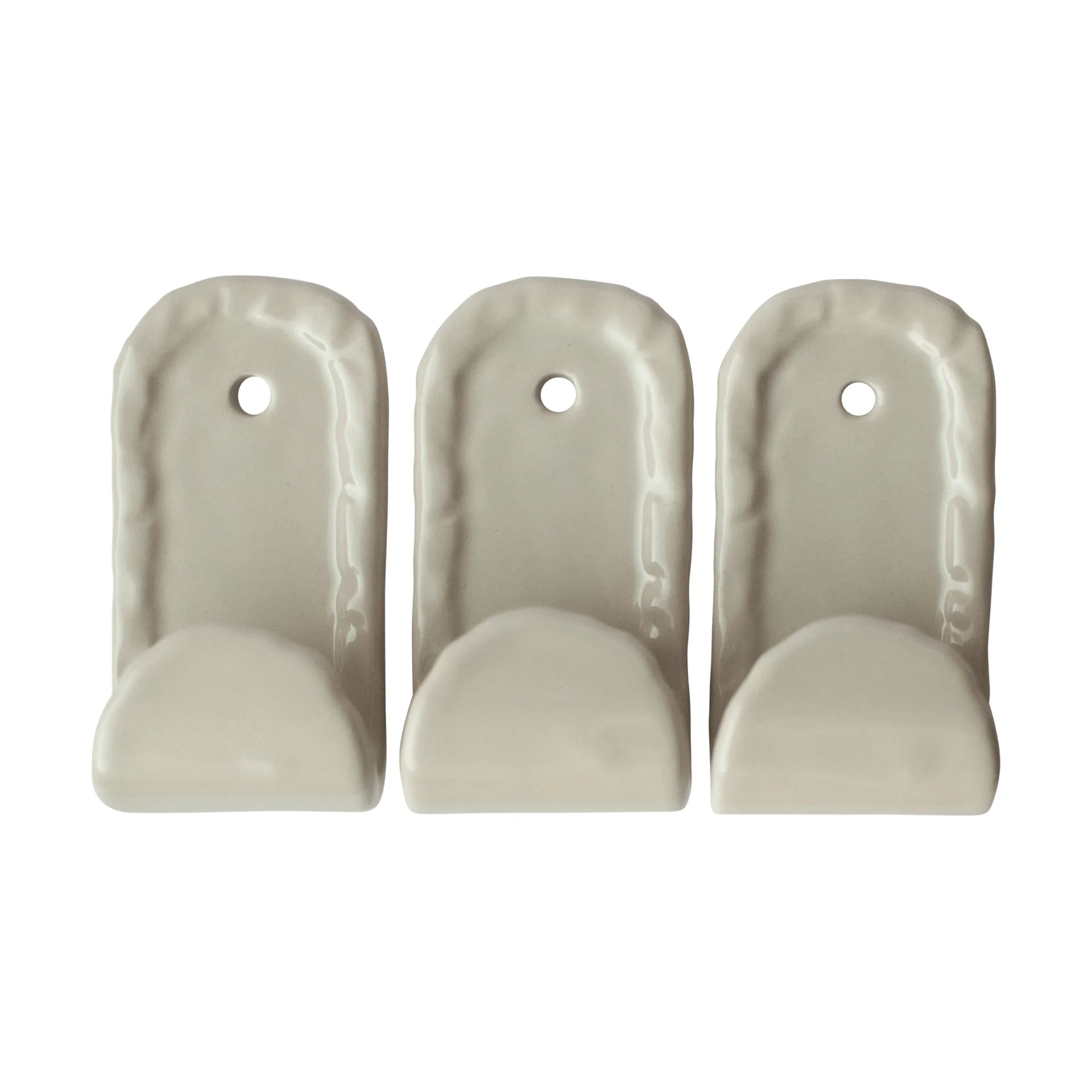 Hook koukut 3-pack, Beige DBKD