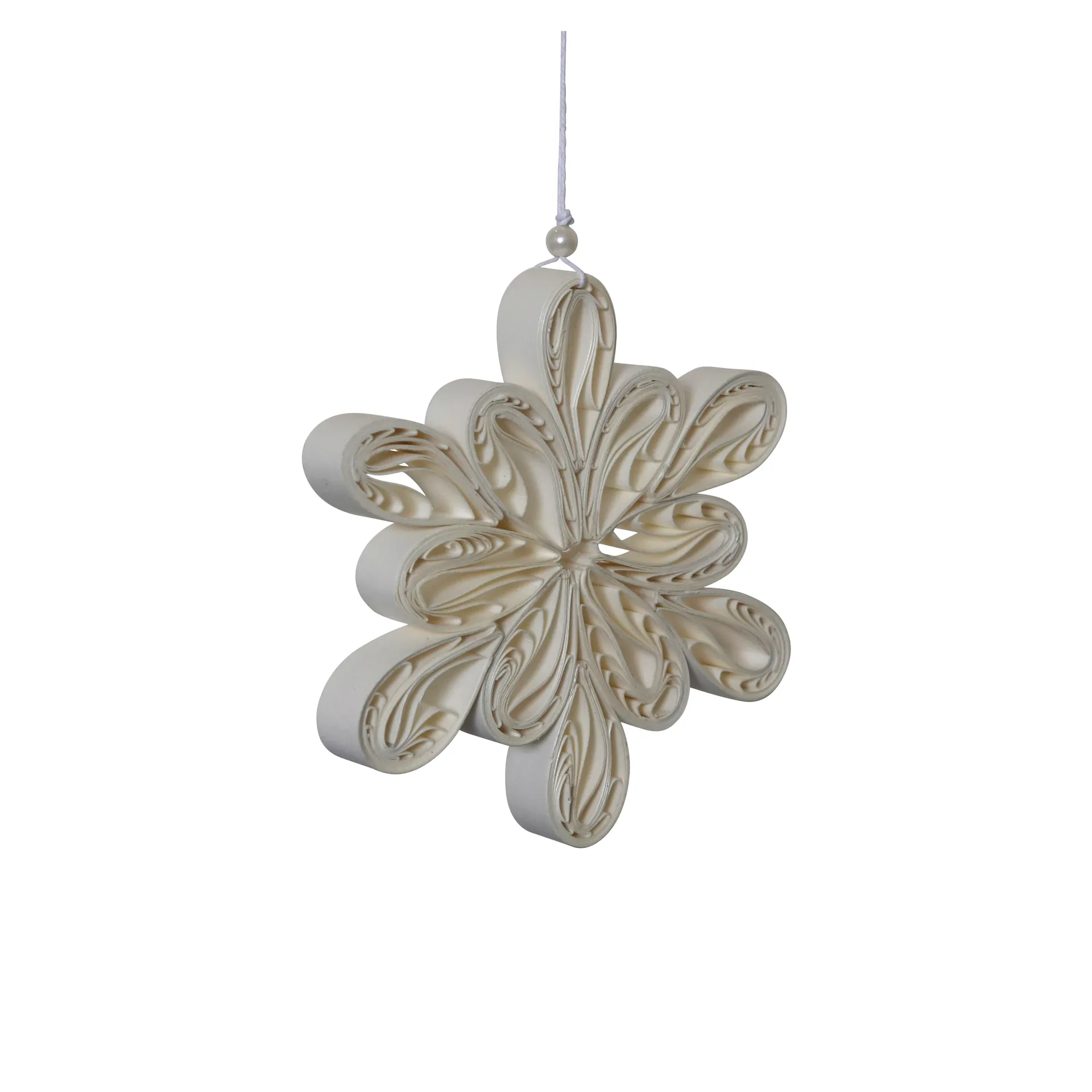 Light Flake -lumihiutale, valkoinen, Suuri Ø 12 cm DBKD