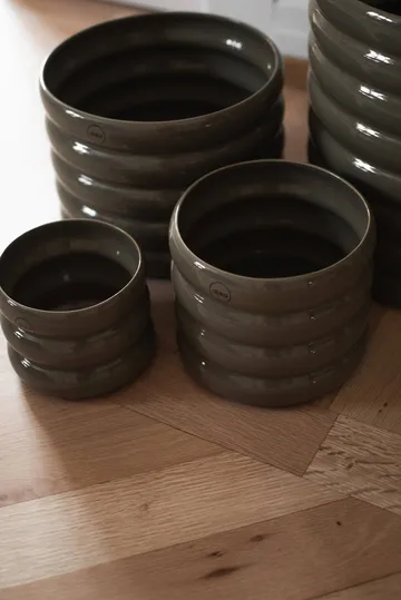 Mud kiiltävä ruukku - Ø14 cm - DBKD
