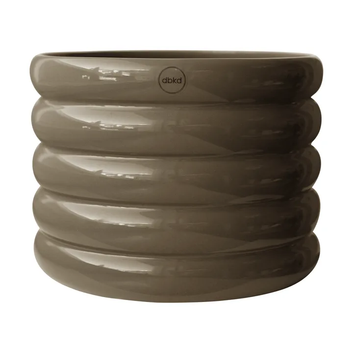 Mud kiiltävä ruukku - Ø20 cm - DBKD