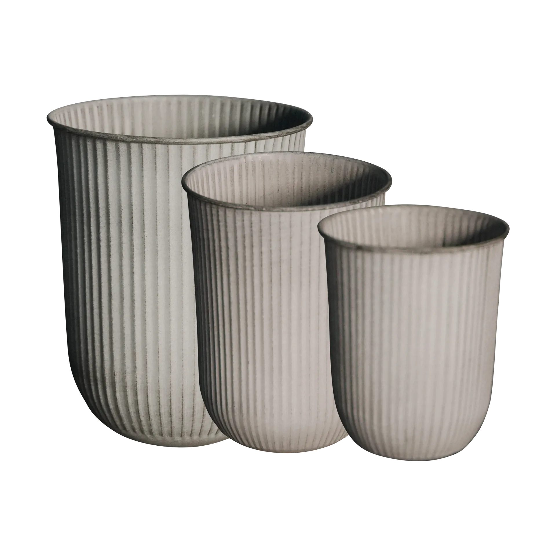 Out stripe -ruukku 3-pakkaus, Beige DBKD