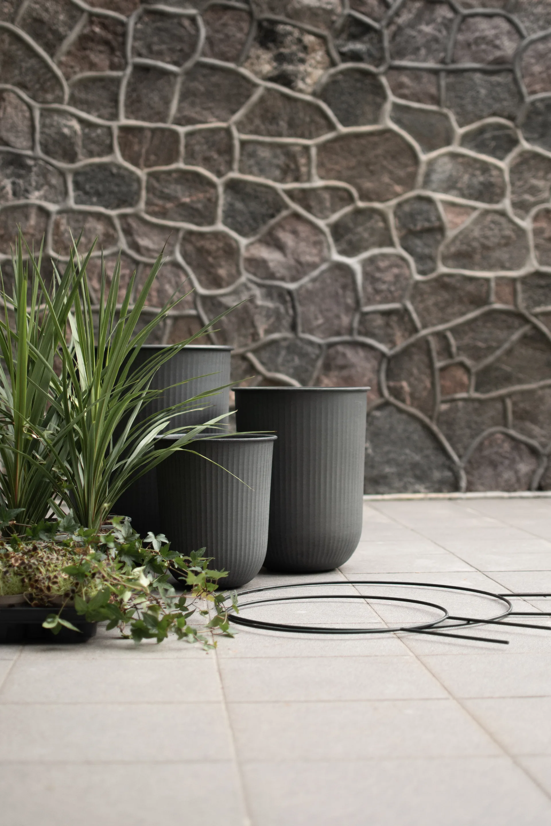 Out stripe -ruukku 3-pakkaus, Black DBKD