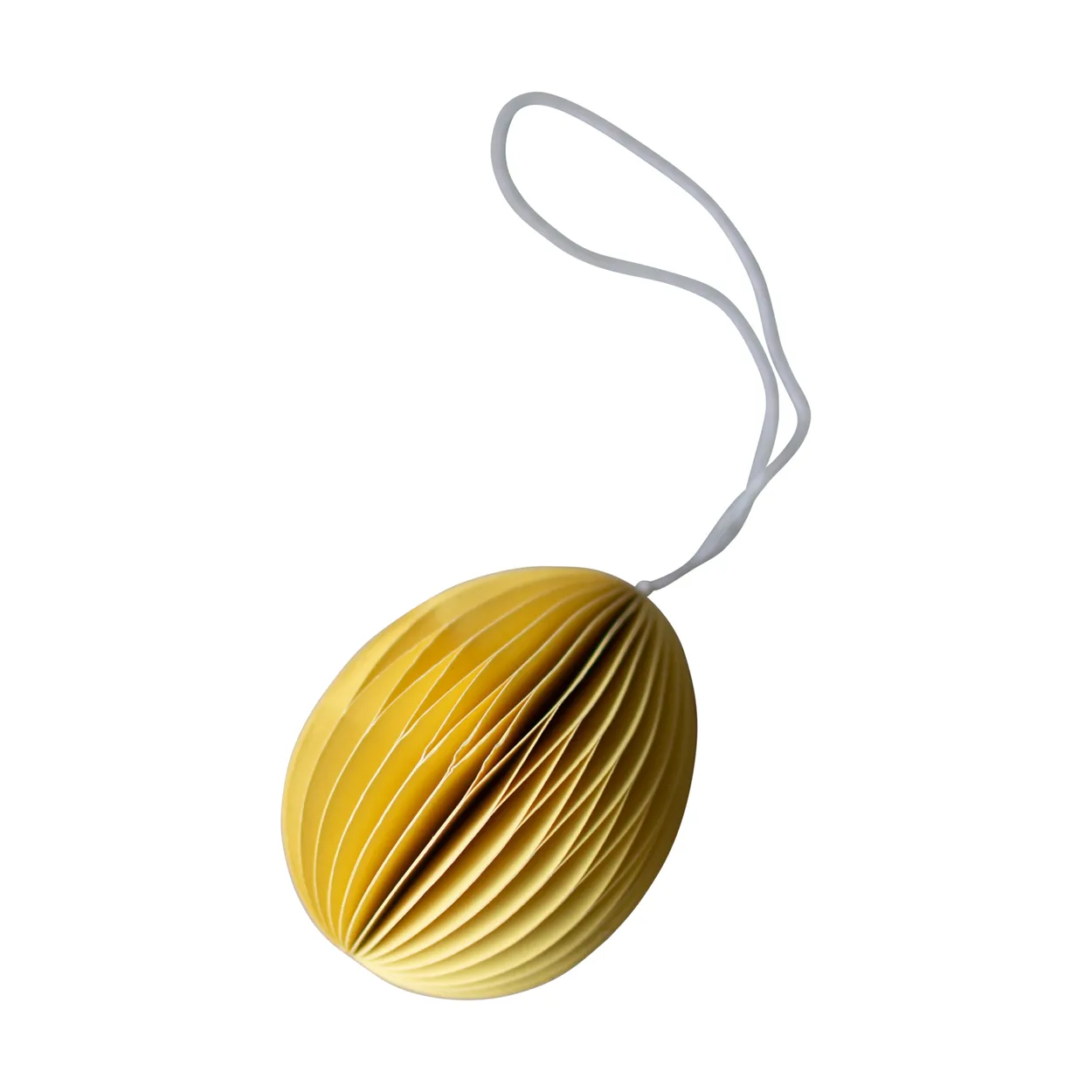 DBKD Ovoid pääsiäiskoriste paperi 7 cm Keltainen