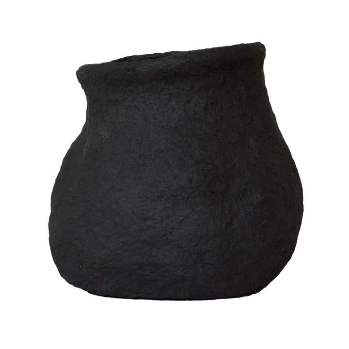 Paper ruukku musta, Pieni  Ø18 cm DBKD
