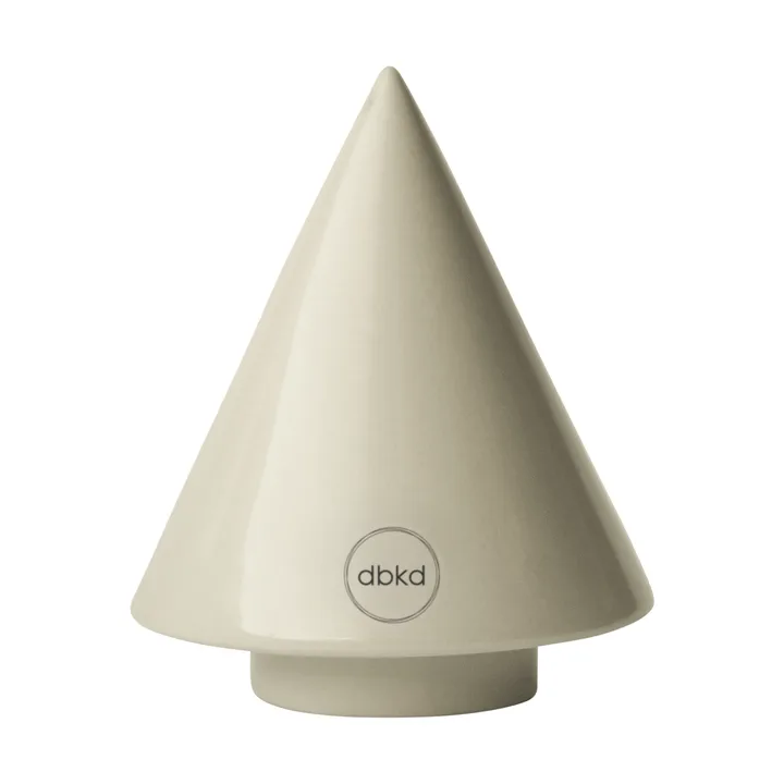 Peak puukoriste - Kiiltävä creme, Ø9 cm - DBKD