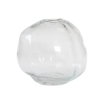 Pebble maljakko - Läpinäkyvä, pieni Ø20 cm - DBKD