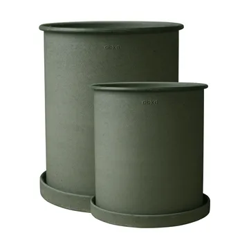 Plant pot -ruukku large 2-pakkaus - Vihreä - DBKD
