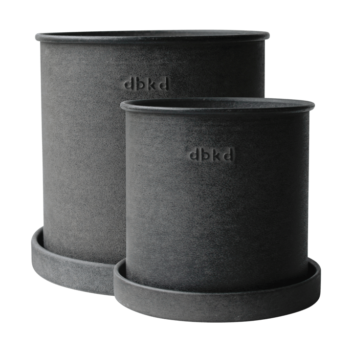 Plant pot ruukku pieni 2 kpl, Black DBKD